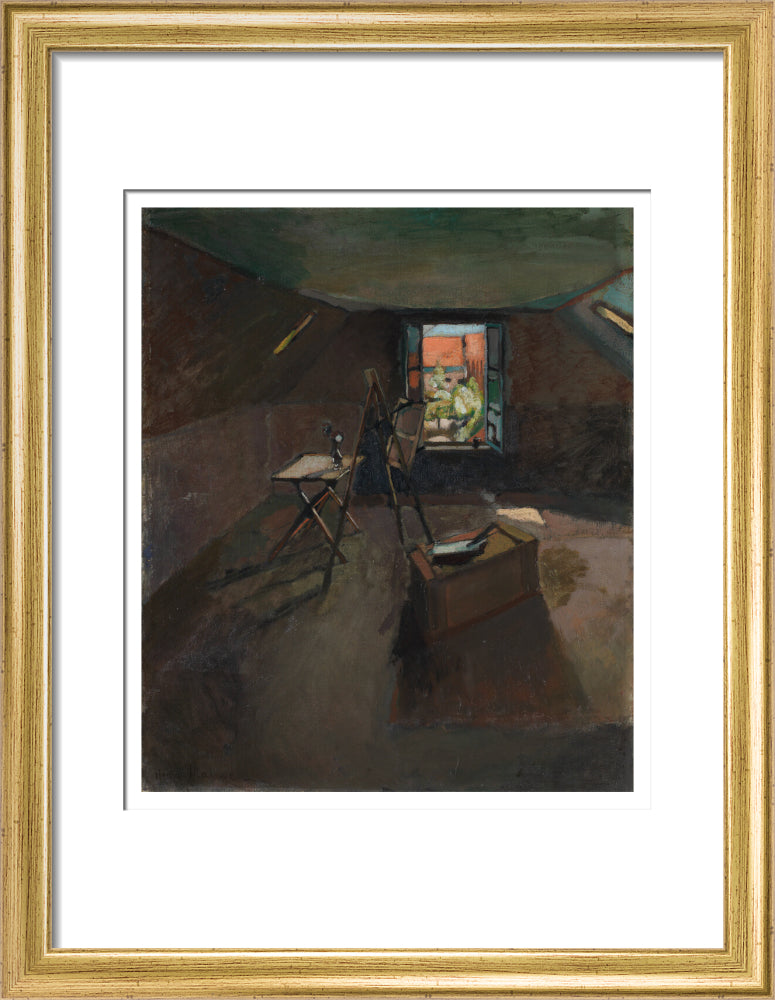 The Studio Under the Eaves - Art print
