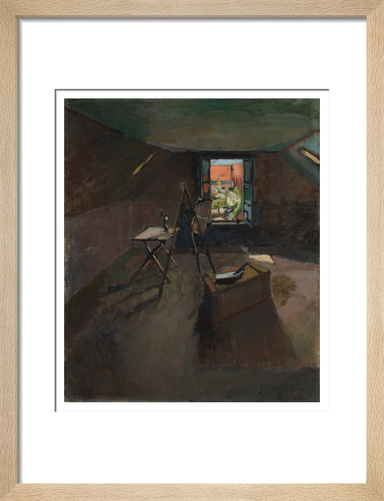 The Studio Under the Eaves - Art print