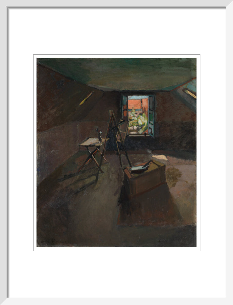 The Studio Under the Eaves - Art print