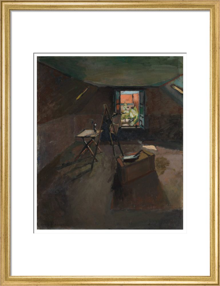 The Studio Under the Eaves - Art print
