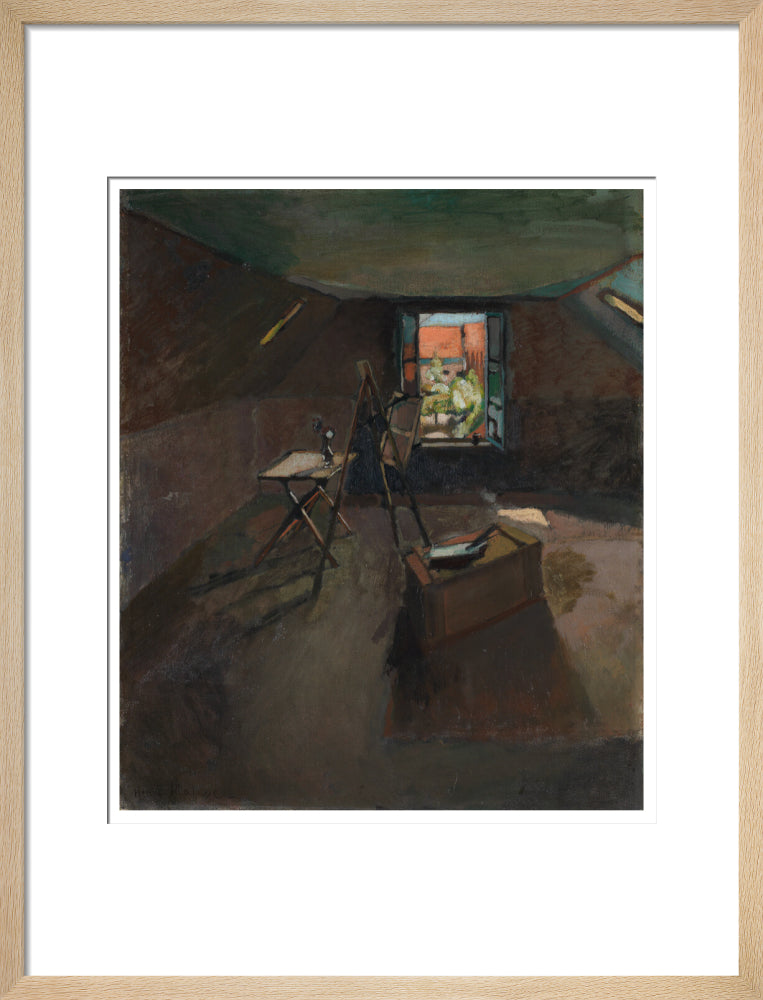 The Studio Under the Eaves - Art print
