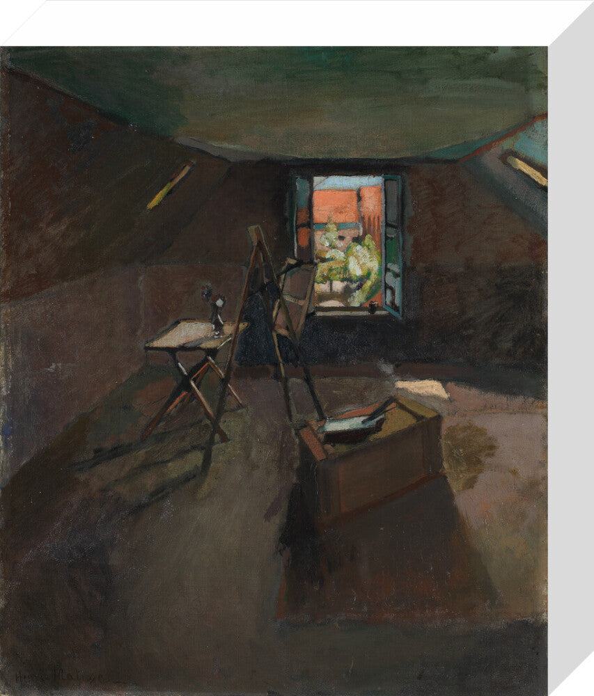 The Studio Under the Eaves - Art print