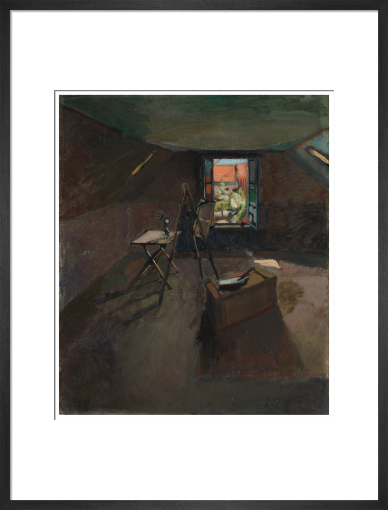 The Studio Under the Eaves - Art print