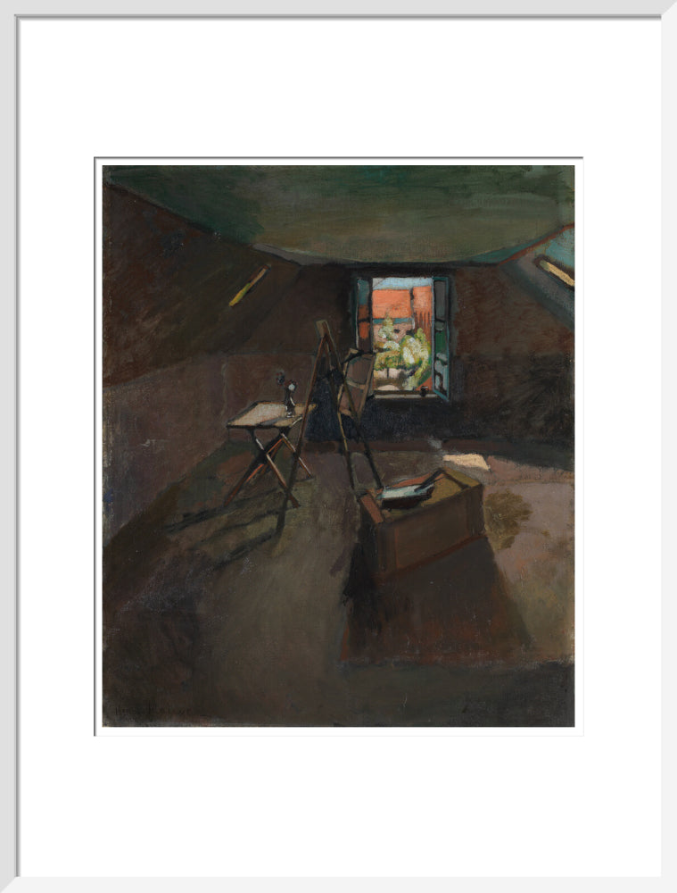 The Studio Under the Eaves - Art print