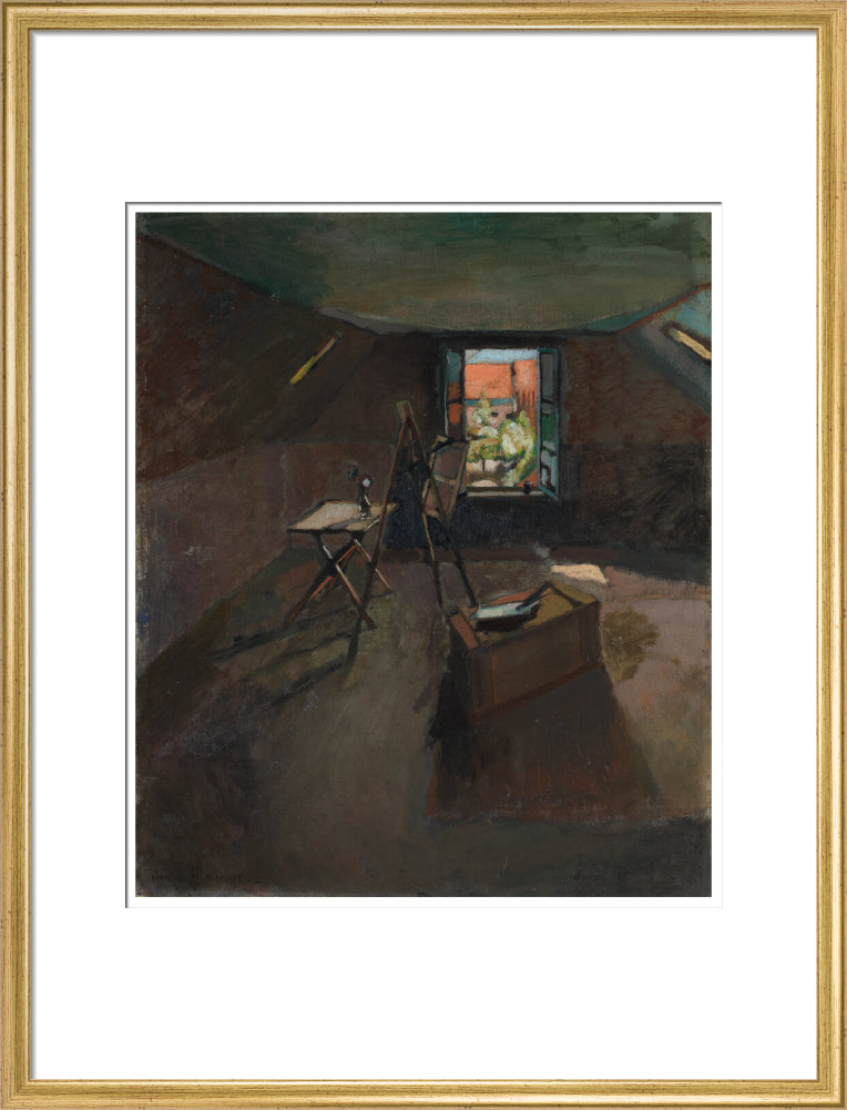 The Studio Under the Eaves - Art print