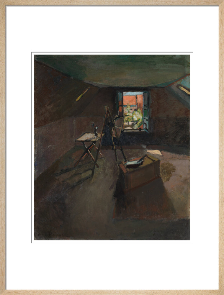 The Studio Under the Eaves - Art print
