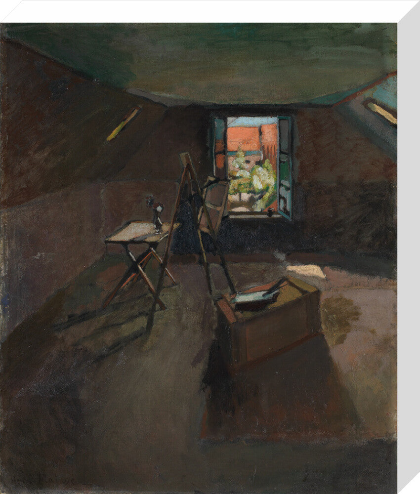 The Studio Under the Eaves - Art print