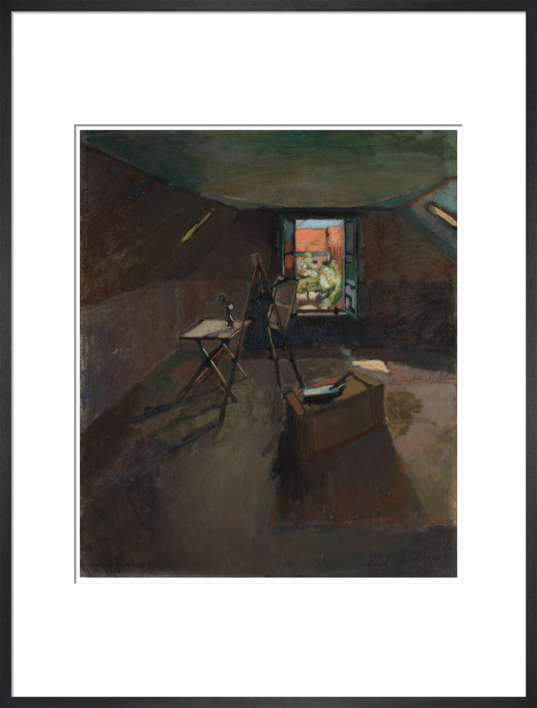 The Studio Under the Eaves - Art print
