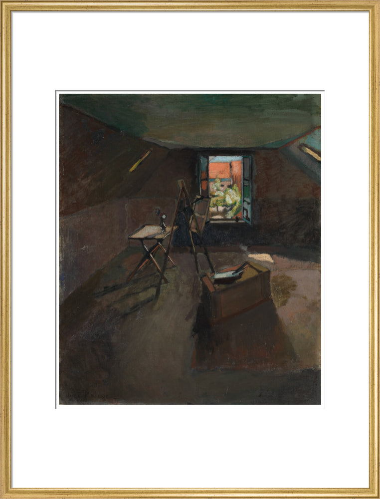 The Studio Under the Eaves - Art print