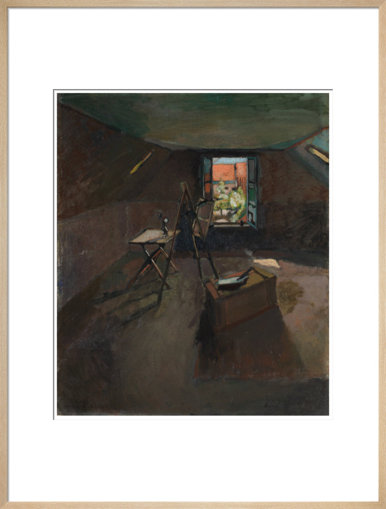 The Studio Under the Eaves - Art print