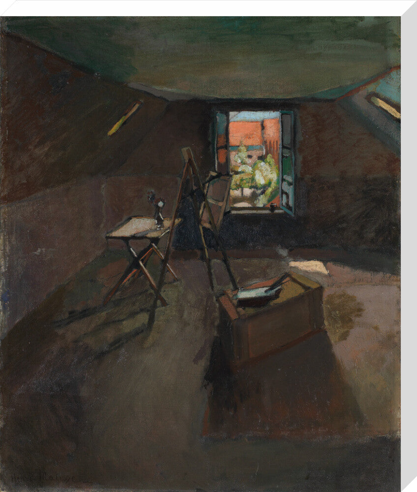 The Studio Under the Eaves - Art print