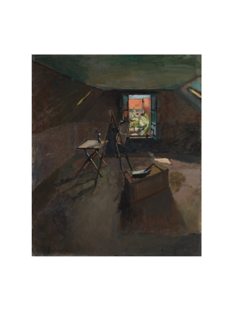 The Studio Under the Eaves - Art print