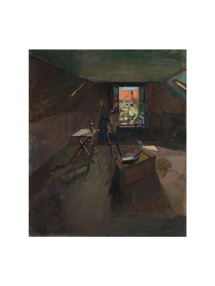 The Studio Under the Eaves - Art print