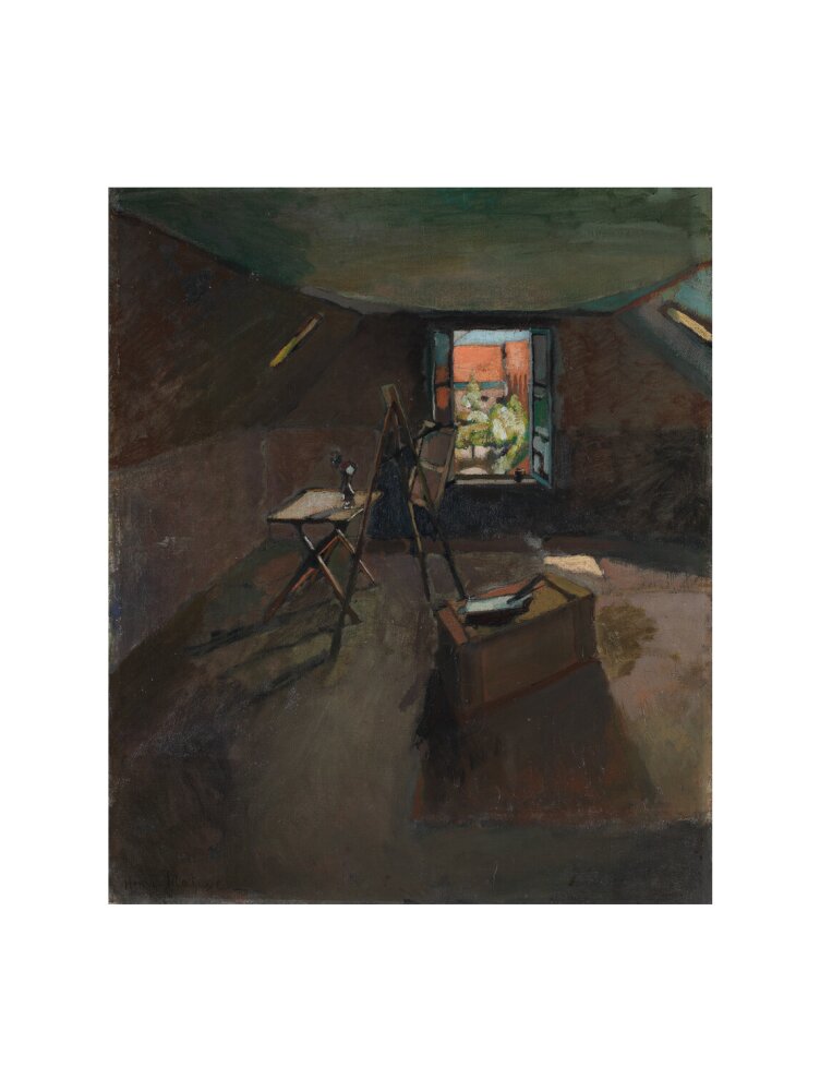 The Studio Under the Eaves - Art print
