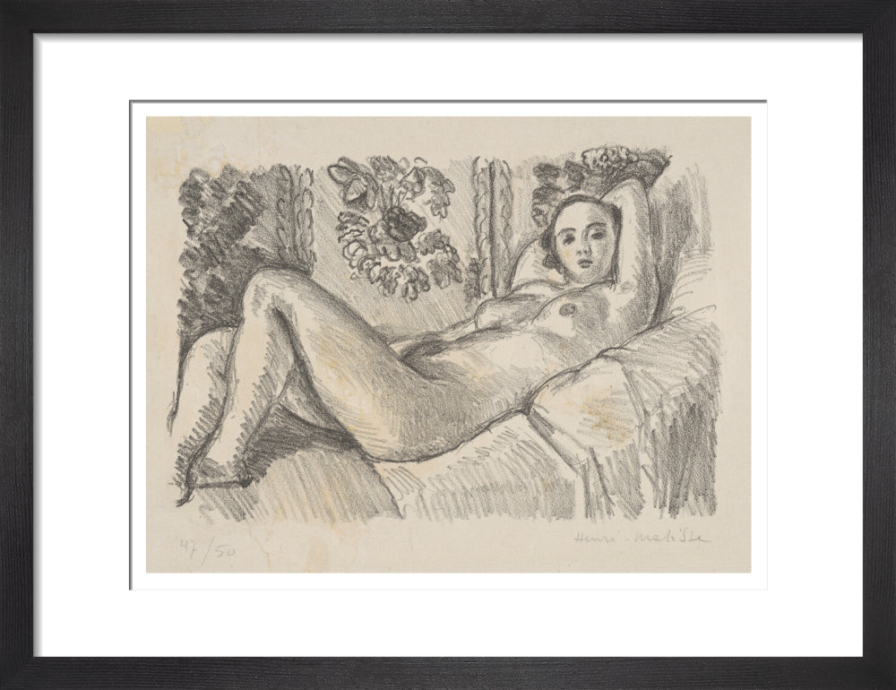 Reclining Nude - Art print