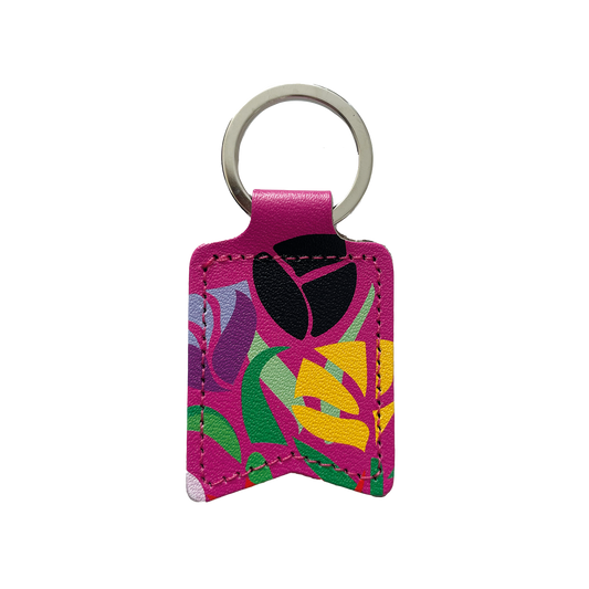 Tulip Stencil - Keyring