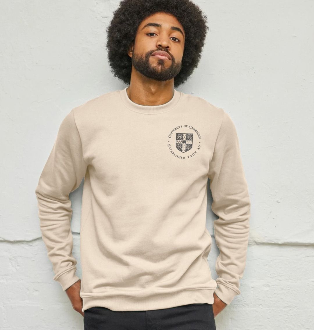 University of Cambridge Crew Neck Sweater, Small Shield