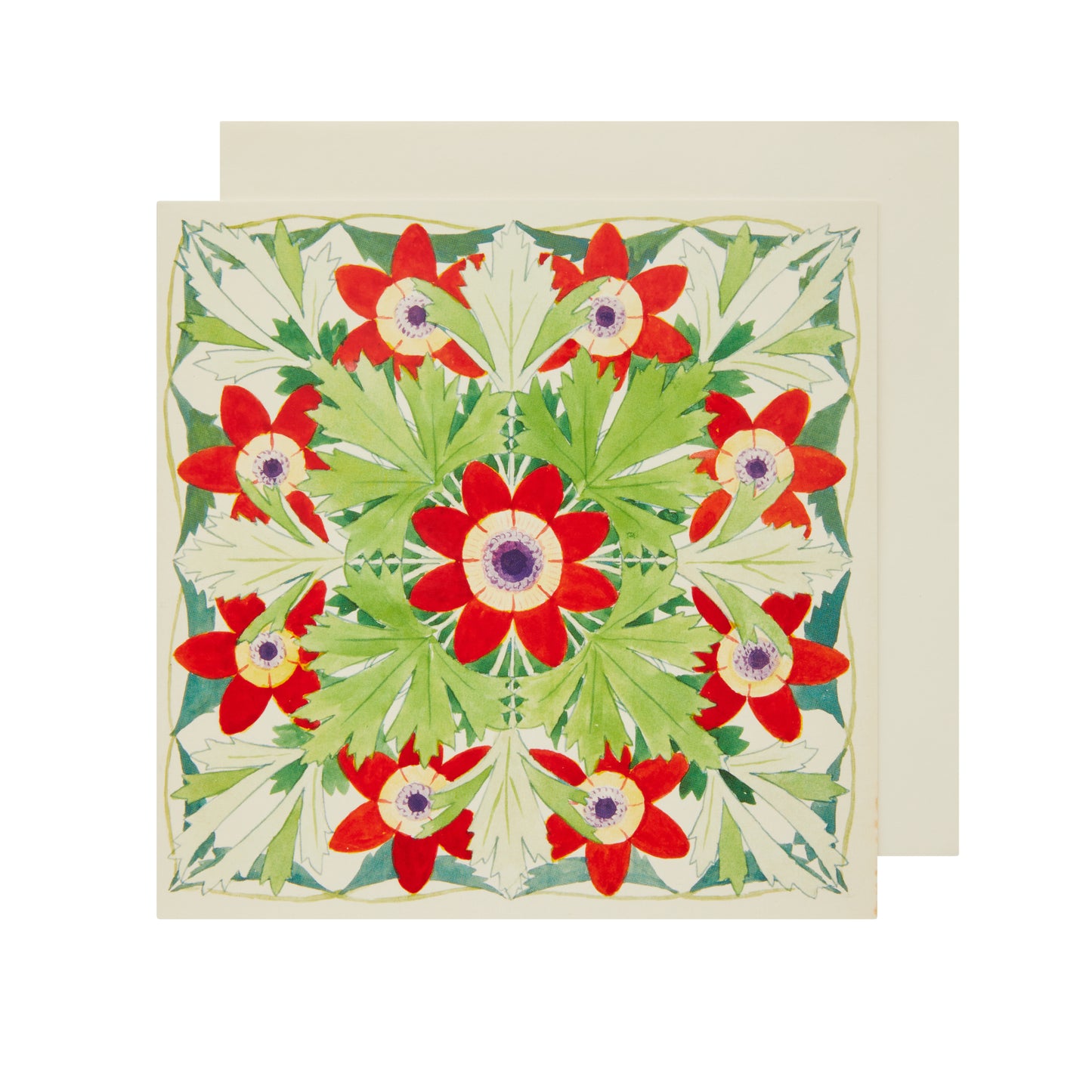 Clarence Bicknell Wild Anemone - Greetings Card