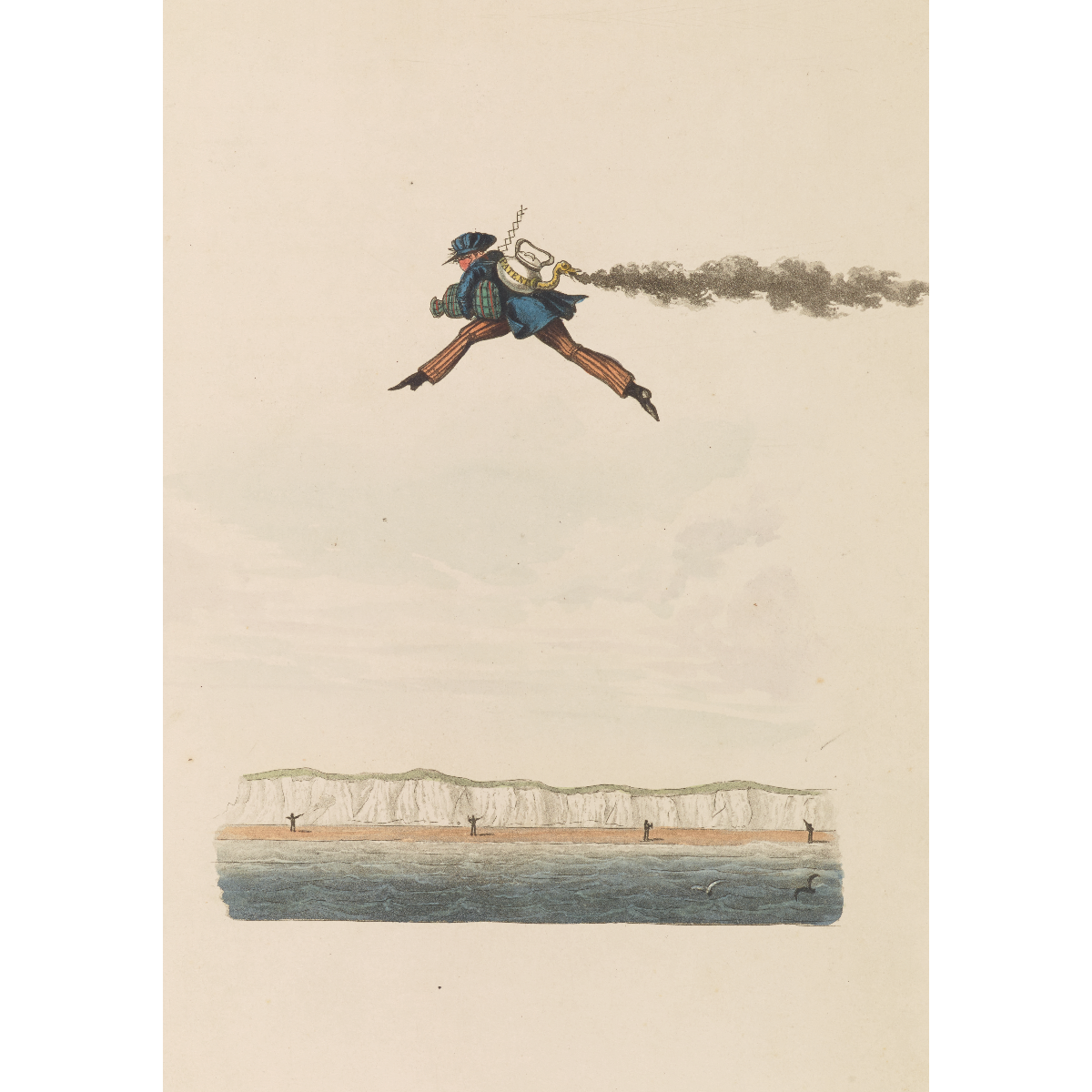 Over the Water - Greeting card