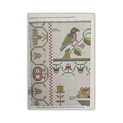 Elizabeth Harding - Sampler pattern book