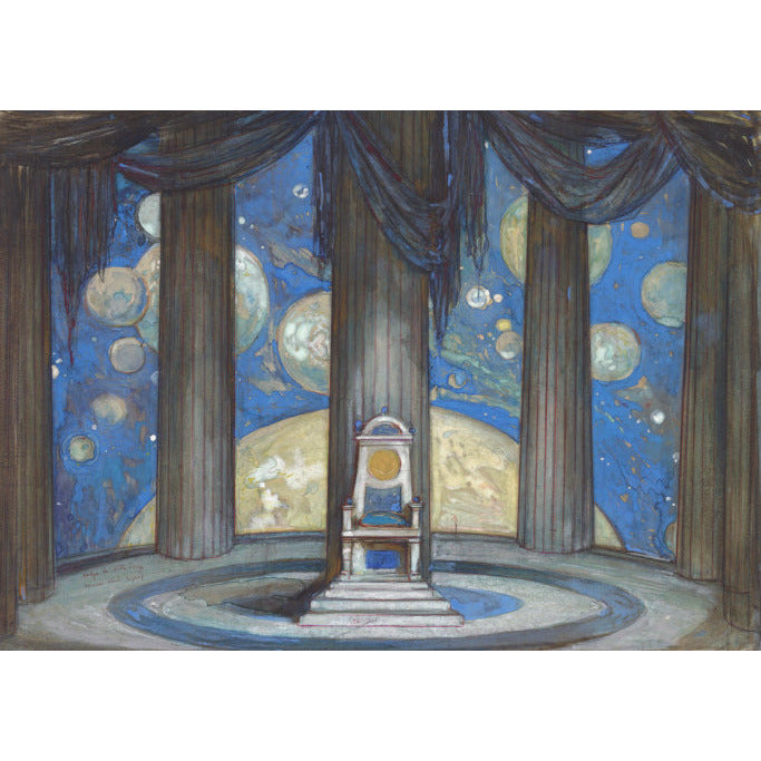 Stage Setting for The Betrothal - Greeting card