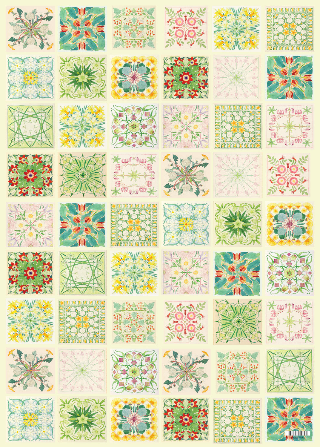 Clarence Bicknell Gift wrap.