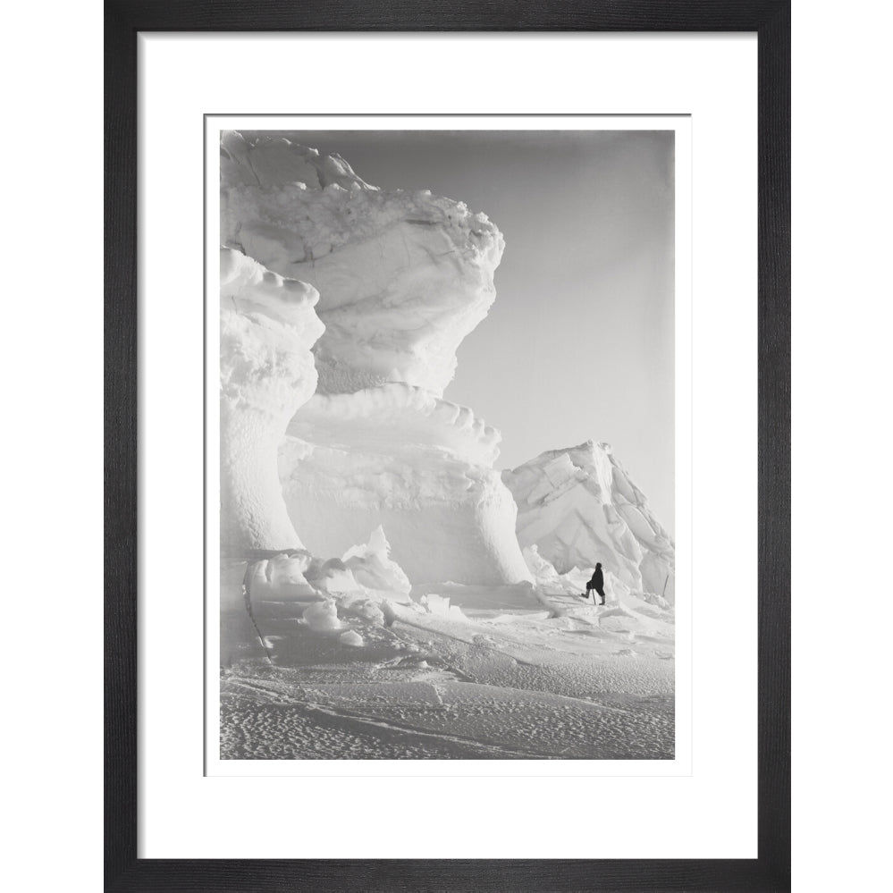 Huge Ice bastion of the Castle Berg - Art print