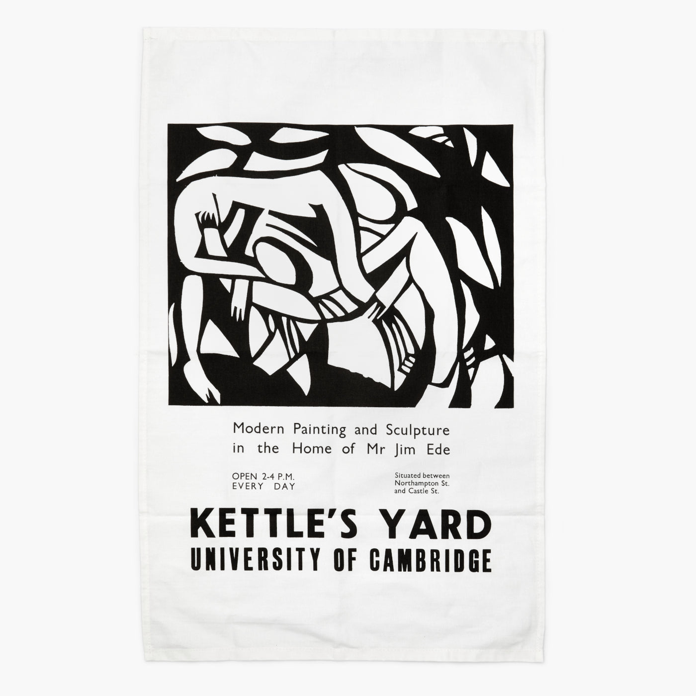 Gaudier-Brzeska's Wrestlers - Tea towel