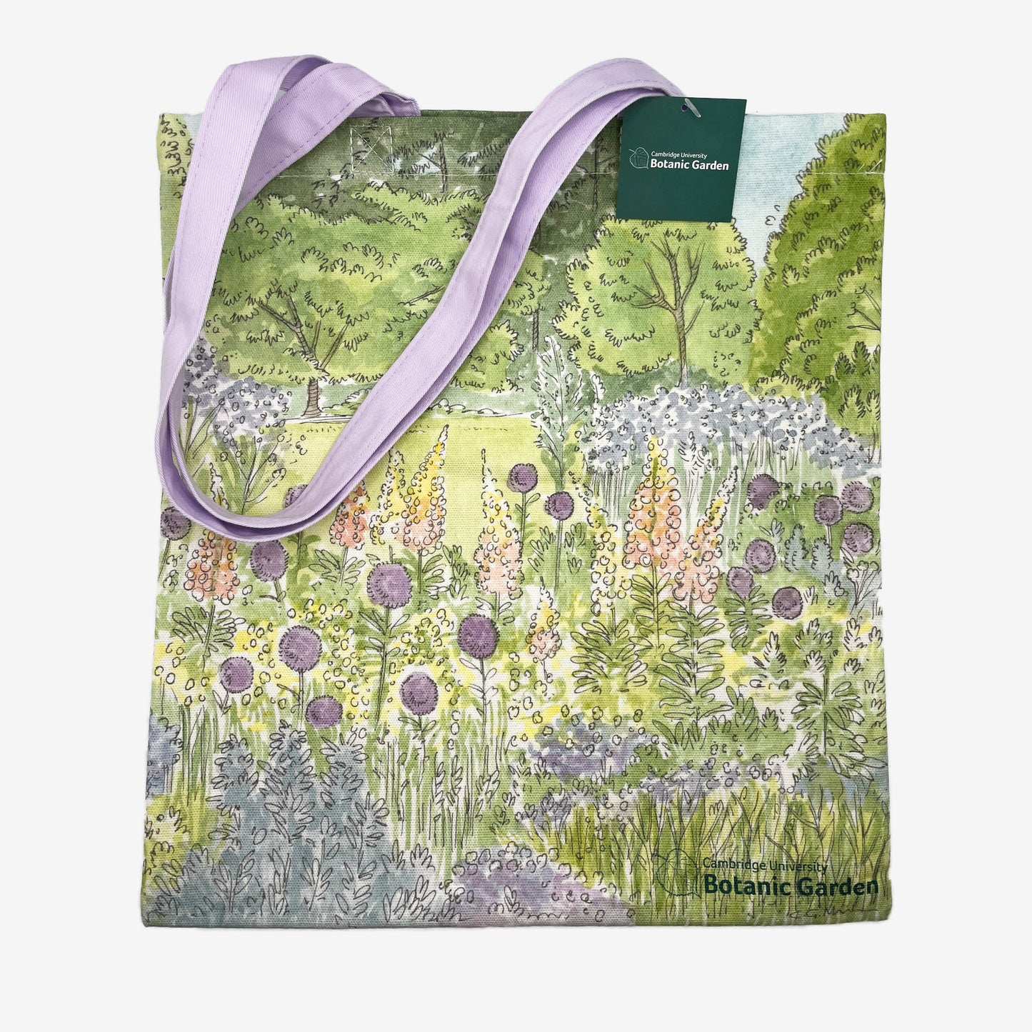 Bee Border illustration - Tote bag