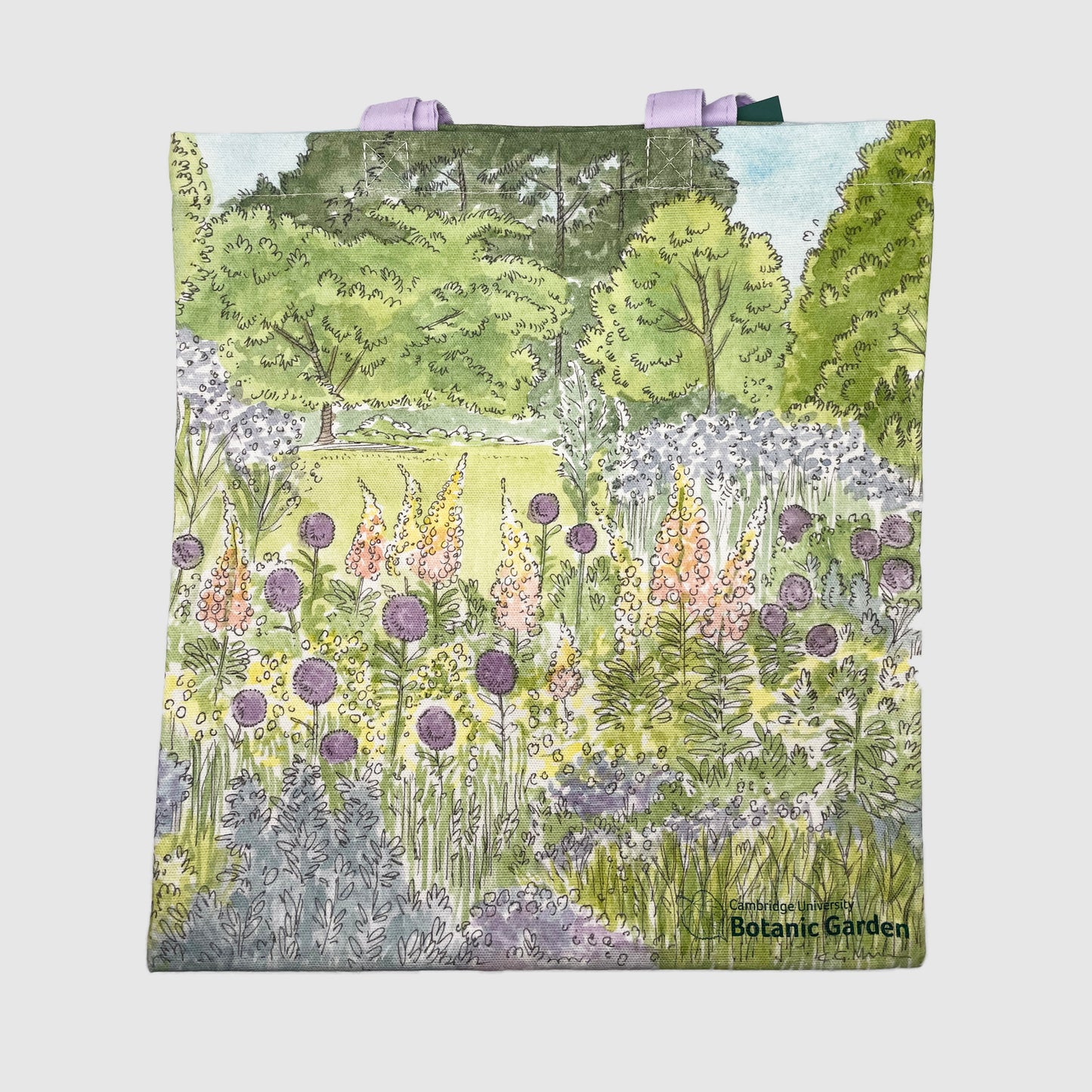 Bee Border illustration - Tote bag