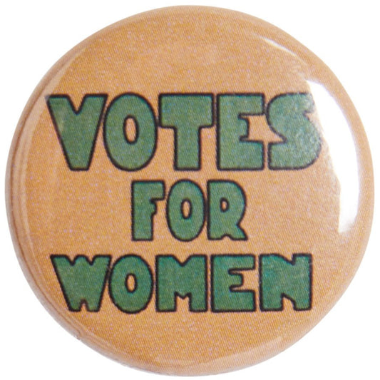 Votes for Women Pin Badge