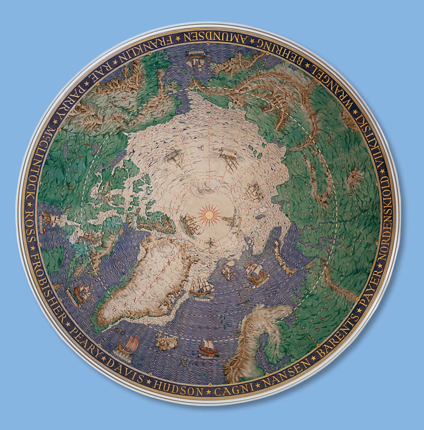 Scott Polar Artic Dome Card.