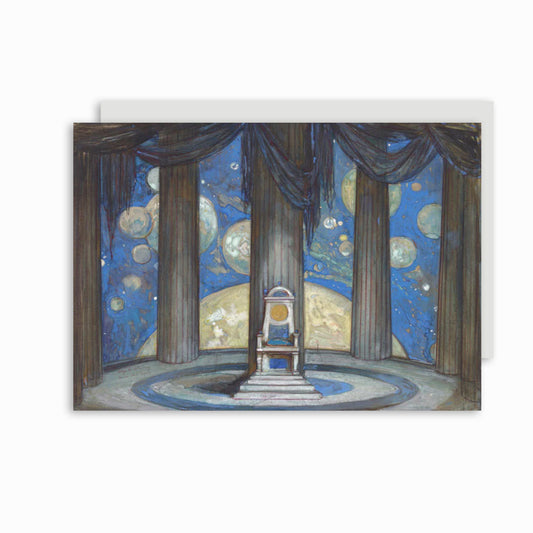 Stage Setting for The Betrothal - Greeting card