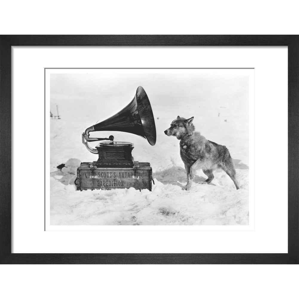 Chris and the Gramophone - Art print