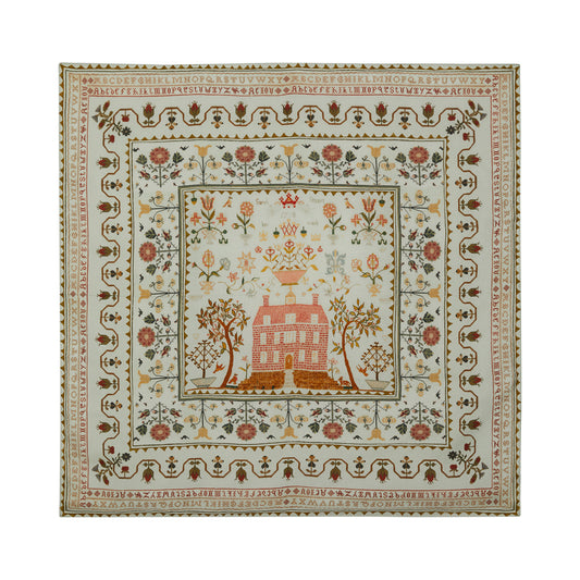 Silk sampler scarf