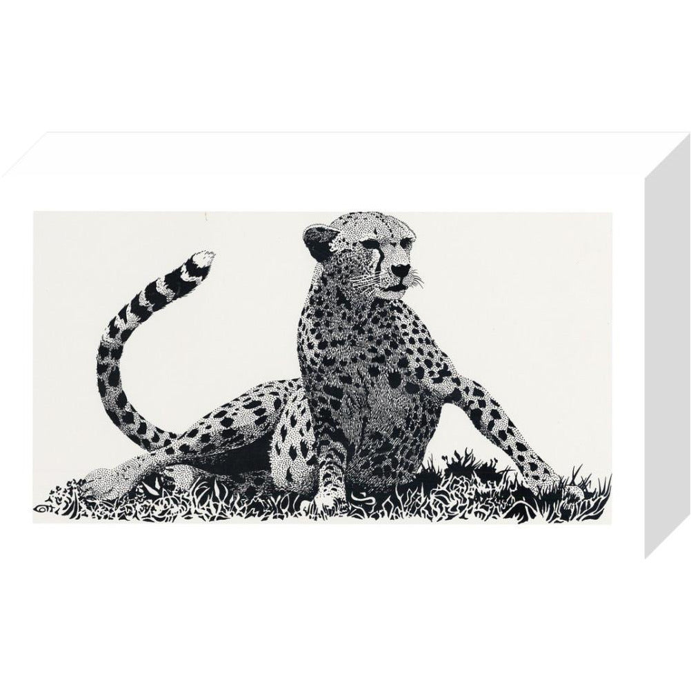 Cheetah Rising - art print