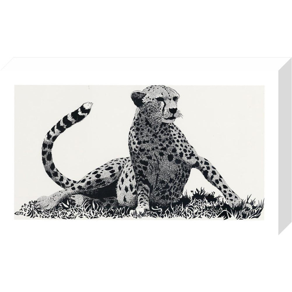 Cheetah Rising - art print