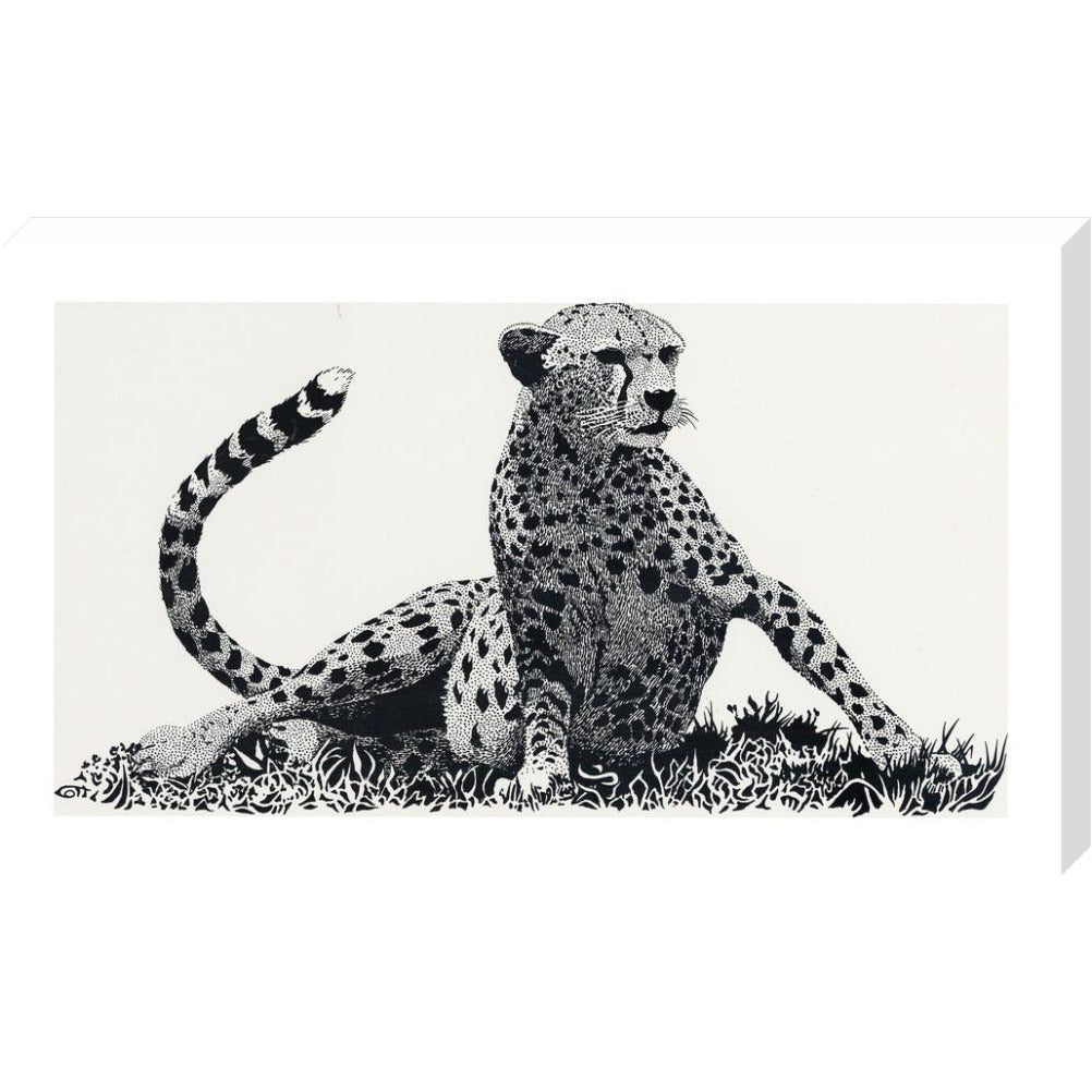 Cheetah Rising - art print