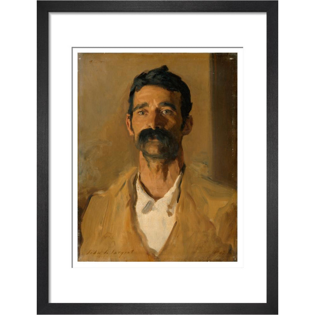 Study of a Sicilian Peasant - art print