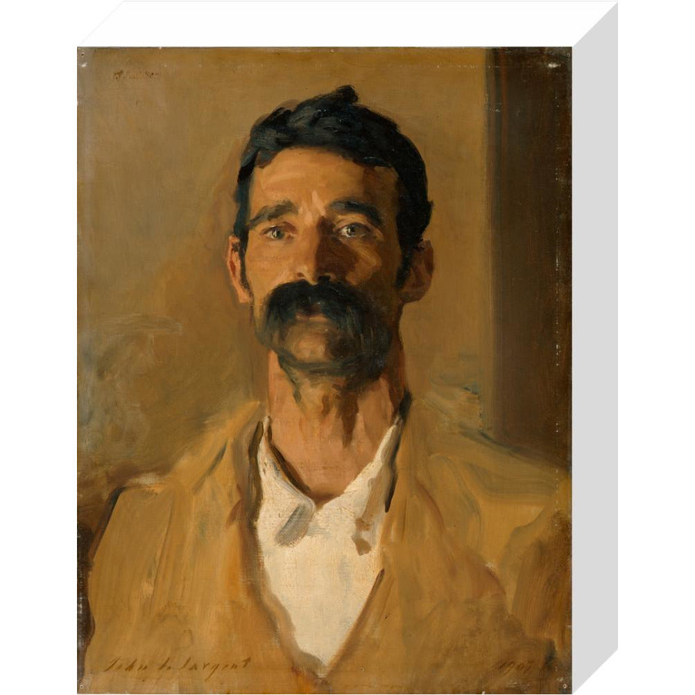 Study of a Sicilian Peasant - art print