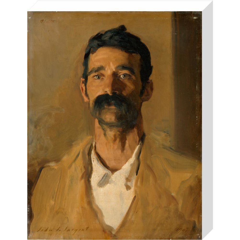 Study of a Sicilian Peasant - art print