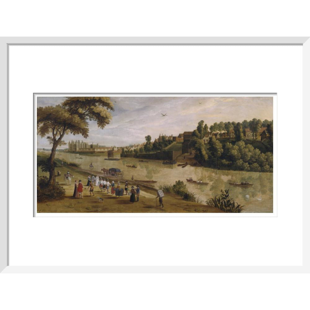 The Thames at Richmond - Art print