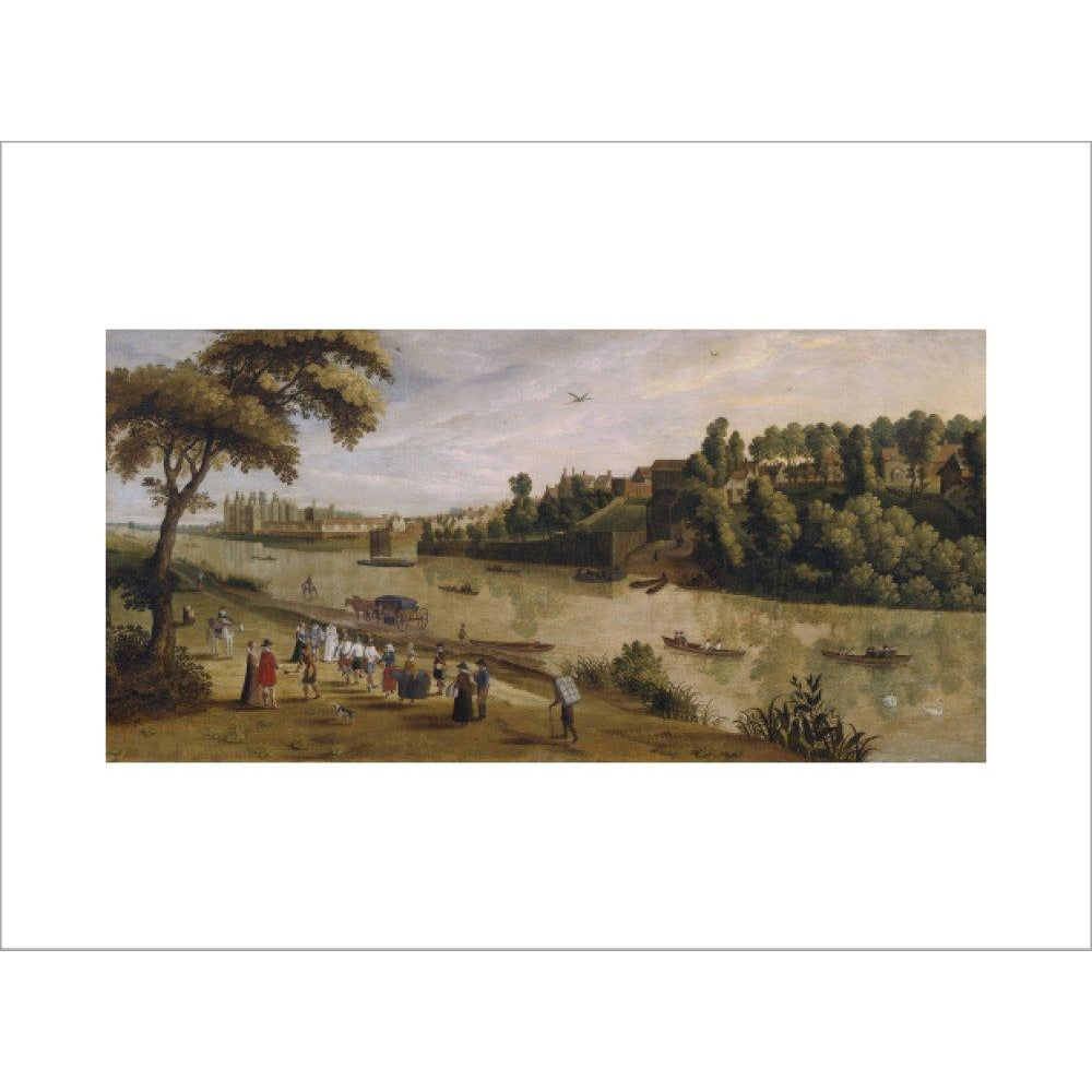 The Thames at Richmond - Art print