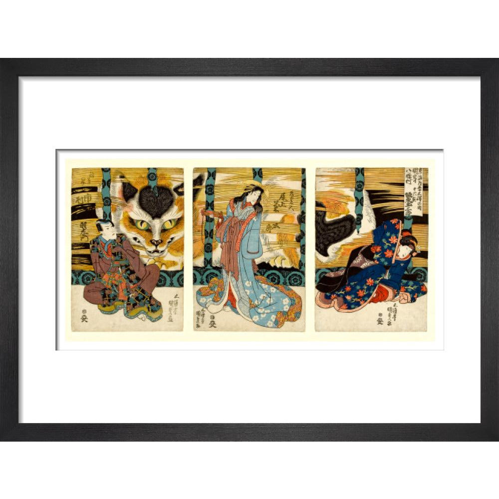 Spirit of the Cat Rock at Okazaki - Art print