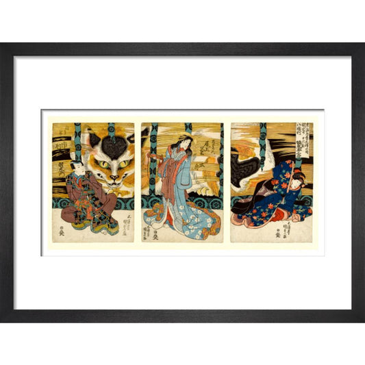 Spirit of the Cat Rock at Okazaki - Art print