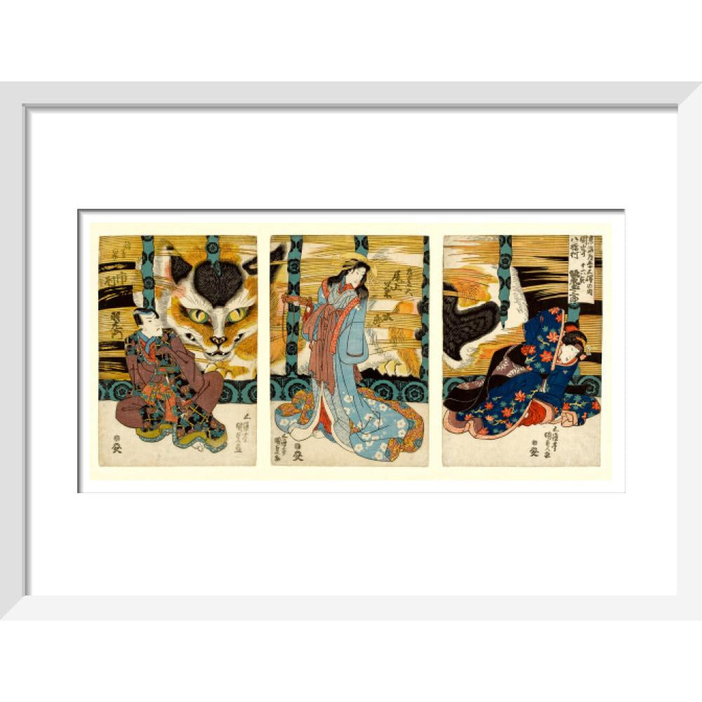 Spirit of the Cat Rock at Okazaki - Art print