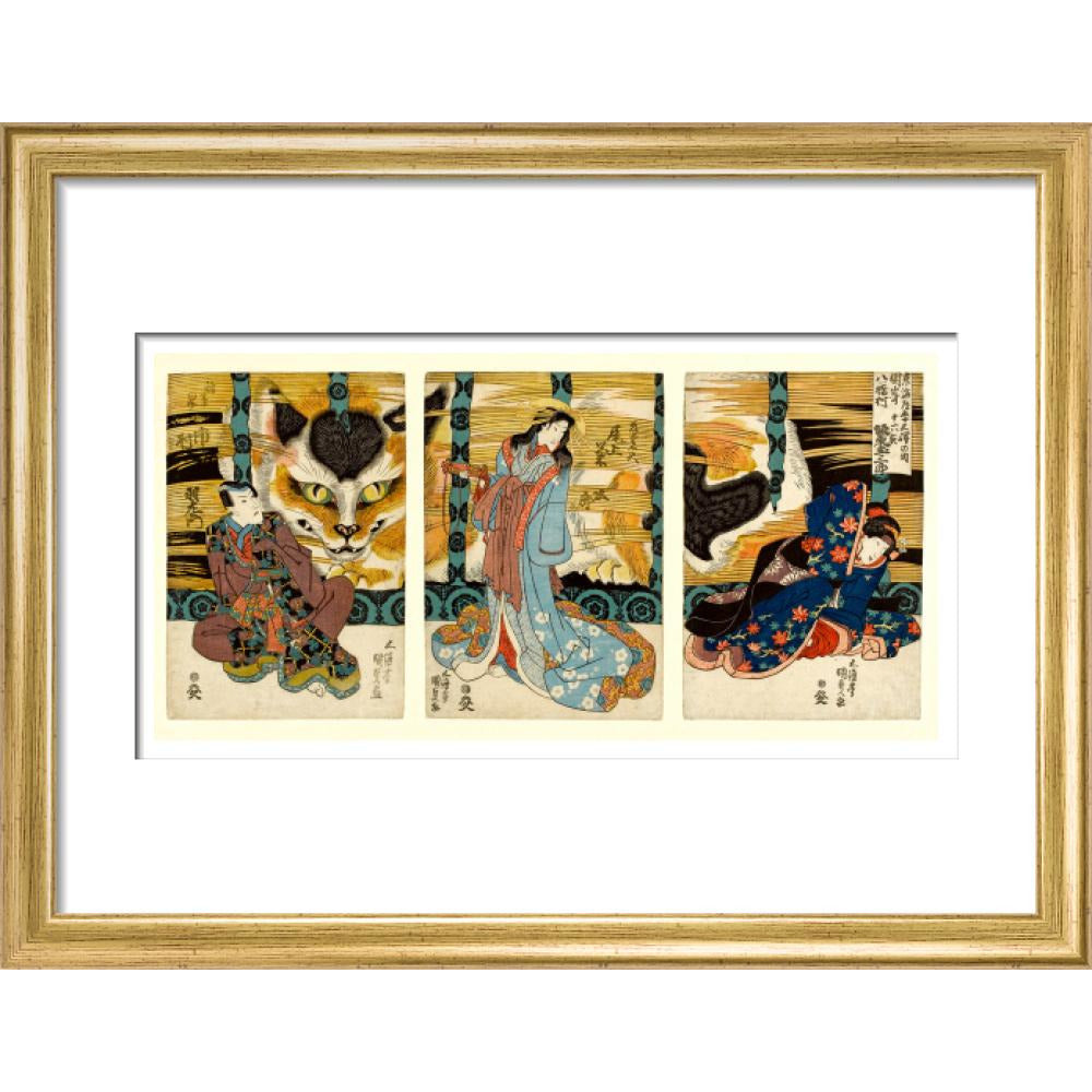 Spirit of the Cat Rock at Okazaki - Art print
