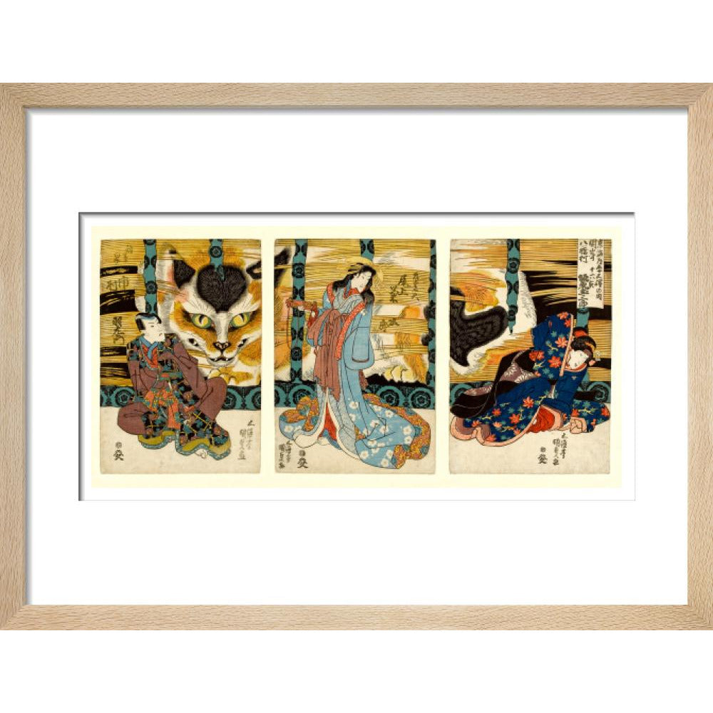 Spirit of the Cat Rock at Okazaki - Art print