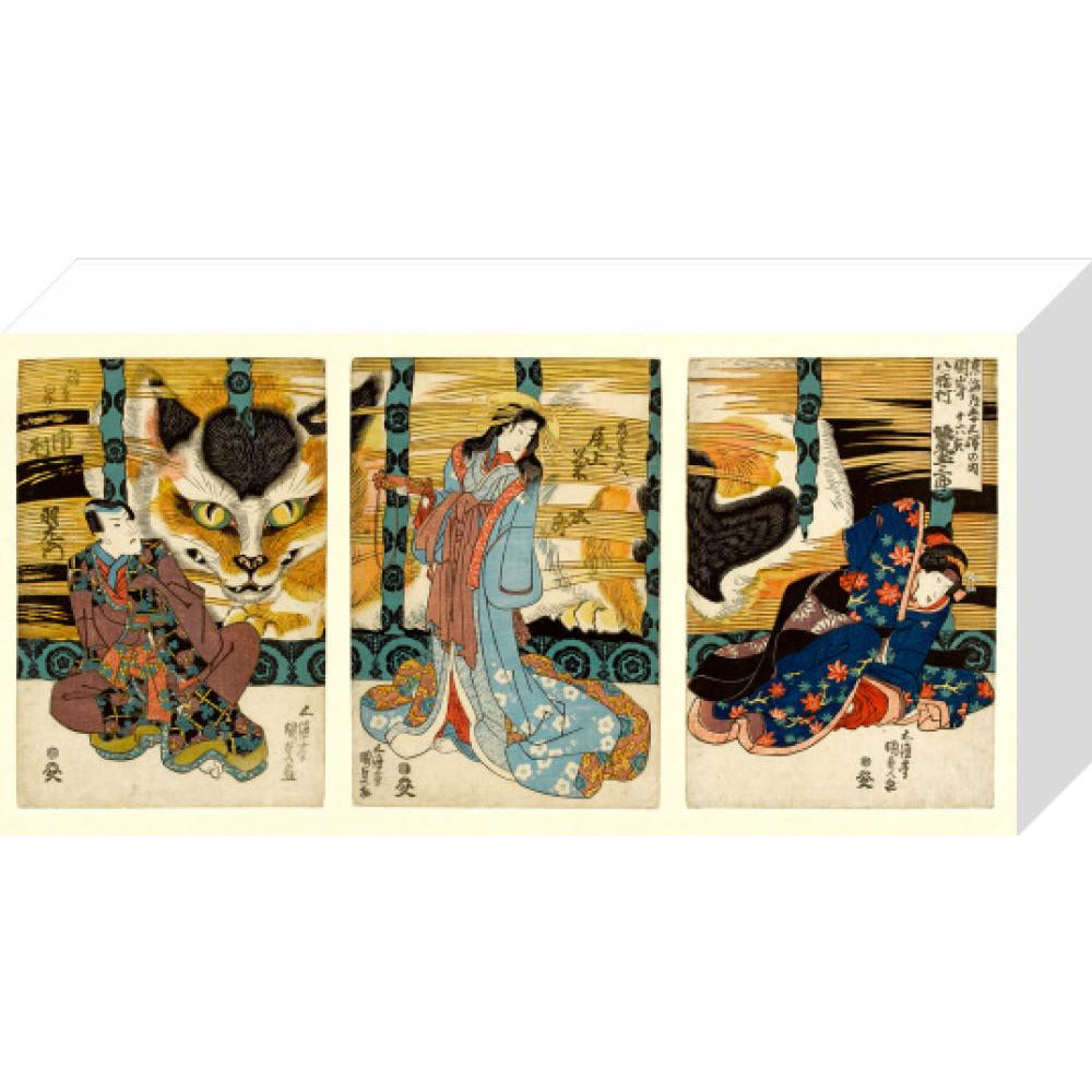 Spirit of the Cat Rock at Okazaki - Art print