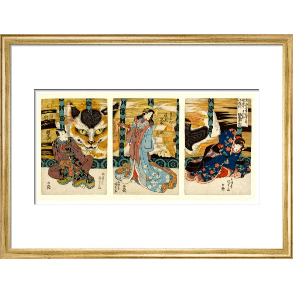 Spirit of the Cat Rock at Okazaki - Art print